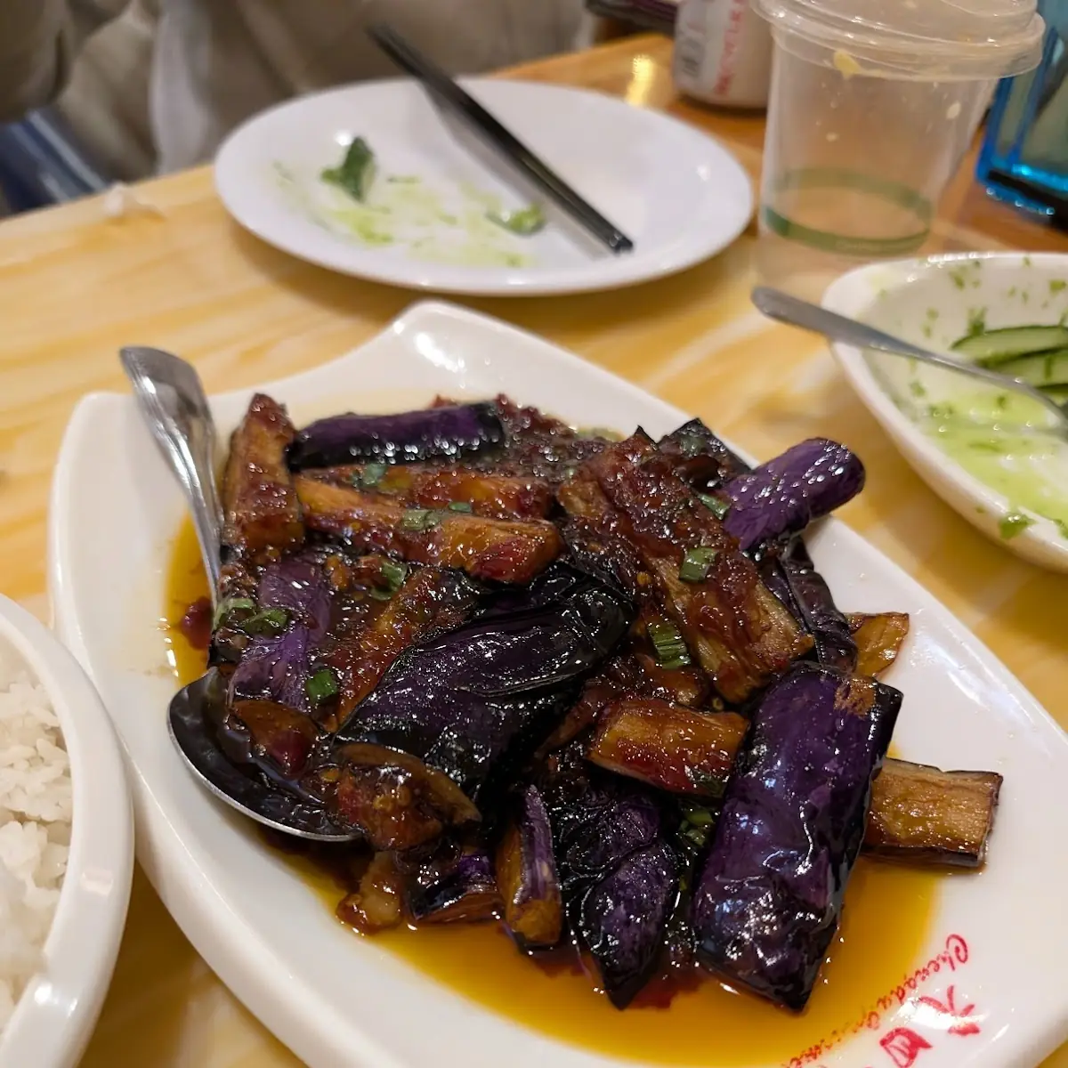 Eggplant Beef in Garlic Sauce-茄子牛